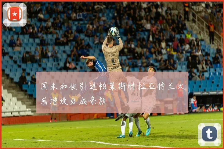 国米加快引进帕莱斯特拉亚特兰大或增设分成条款
